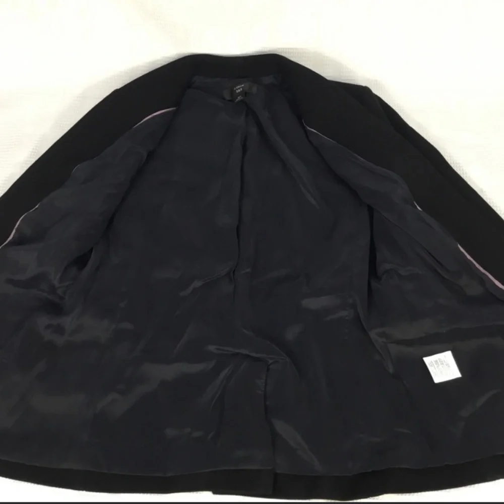 J. CREW 365 Going Out Stretch Twill Black Business Casual Suit Jacket Blazer 4P - Picture 6 of 6